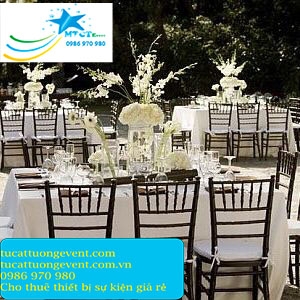 Cho Thuê Ghế Tiffany Sự Kiện Tp.HCM