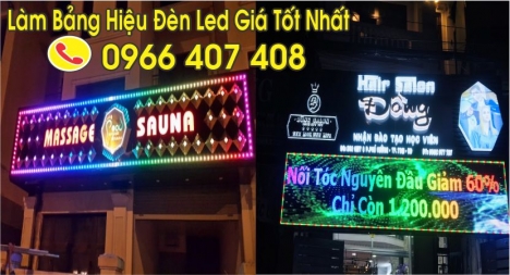 Làm Bảng Hiệu Hộp Đèn Giá Rẻ Hotline: 0966 407408 Làm Bảng Hiệu Đèn Led Giá Tốt Nhất.