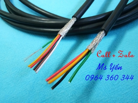 Cáp tín hiệu báo cháy, cáp tín hiệu chống nhiễu 2c x 0.22mm