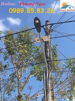 Đèn đường chiếc lá năng lượng mặt trời 50W, đèn 50W năng lượng mặt trời hình lá