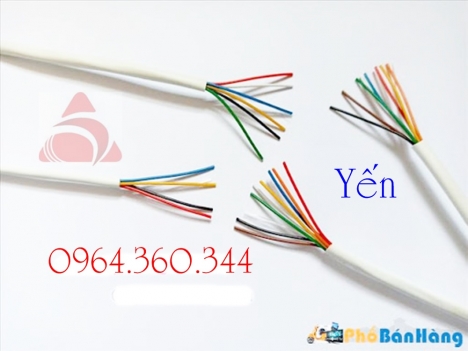 Cáp tín hiệu báo cháy, cáp tín hiệu chống nhiễu 2c x 0.22mm