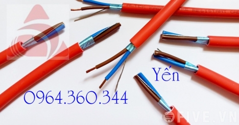 Cáp chống cháy chống nhiễu 2core x 1.0mm + E Altek Kabel
