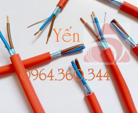 Cáp chống cháy chống nhiễu 2core x 1.0mm + E Altek Kabel