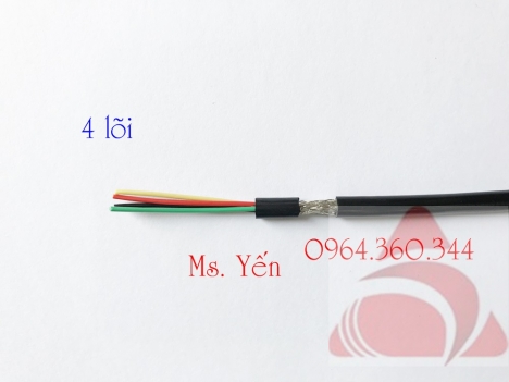 Cáp tín hiệu báo cháy, cáp tín hiệu chống nhiễu 2c x 0.22mm