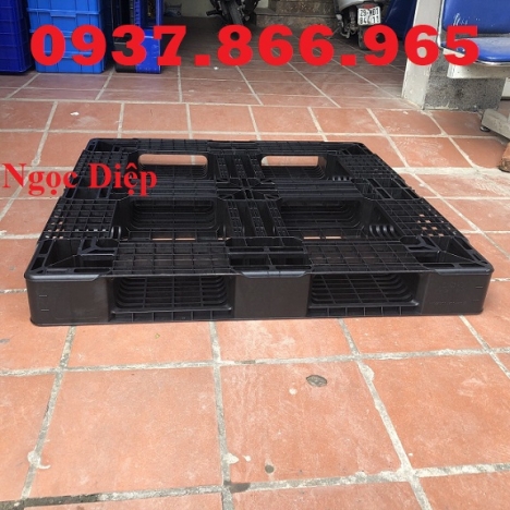 Pallet nhựa nâng hàng, pallet nhựa kê hàng, pallet nhựa một mặt