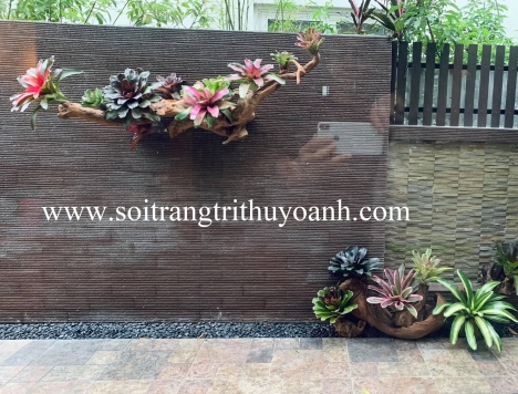 Sỏi đen bóng các loại trang trí