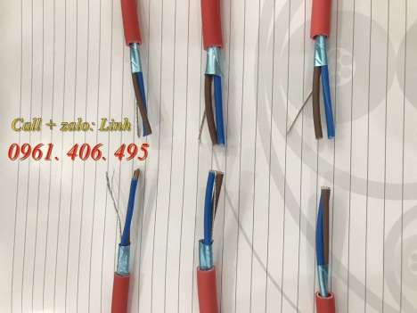 Cáp chống cháy chống nhiễu FR 2 X 1.0mm2/ 1.5mm2/ 2.5mm2