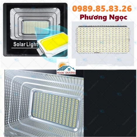Đèn LED pha năng lượng mặt trời 20W, đèn chiếu sáng năng lượng mặt trời