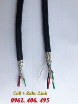 Cáp tín hiệu chống nhiễu 3 lớp RS485 (18AWG/ 22AWG/ 24AWG)