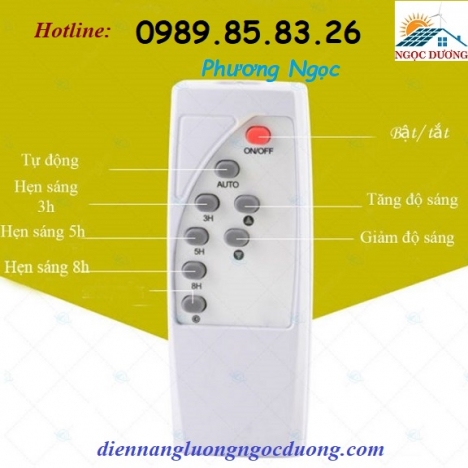 Đèn LED pha năng lượng mặt trời 20W, đèn chiếu sáng năng lượng mặt trời