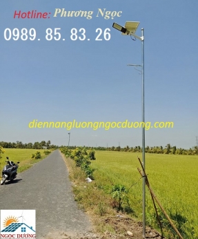Đèn năng lượng mặt trời 100W đường phố, đèn 100W năng lượng mặt trời
