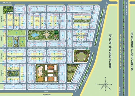 KHU ĐÔ THỊ CẠNH SÂN BAY QUỐC TẾ LONG THÀNH
