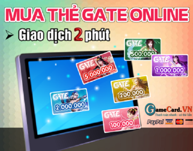 Nạp thẻ Game Online giá rẻ khi ở nước ngoài