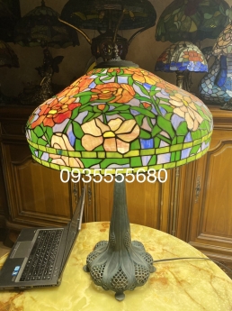 Giao lưu em đèn hoa mẫu đơn tiffany loại đại