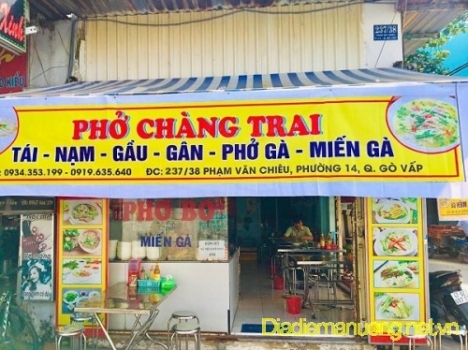 Phở Chàng Trai Phạm Văn Chiêu Gò Vấp