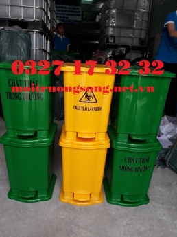 Mua bán thùng rác y tế 20 lít nhiều màu giá rẻ toàn quốc - 0327173232