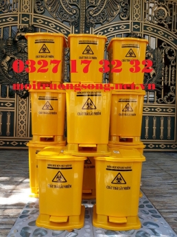Mua bán thùng rác y tế 20 lít nhiều màu giá rẻ toàn quốc - 0327173232