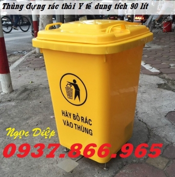 Thùng đựng rác thải  Y tế các loại 10 lít/ 15 lít/ 20 lít/ 60 lít/ 90 lít