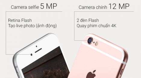 Trả trước 0đ lấy ngay iPhone 6s plus 64gb
