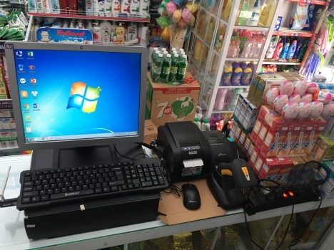 Máy tính tiền tại Bình Dương cho quán tạp hóa