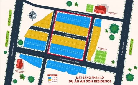 Khu nhà ở chuyên gia trung tâm TP Bà Rịa - Giá 8,5tr/m2
