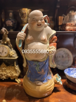 Giao lưu cụ thần tài hàng vẽ tay thịn