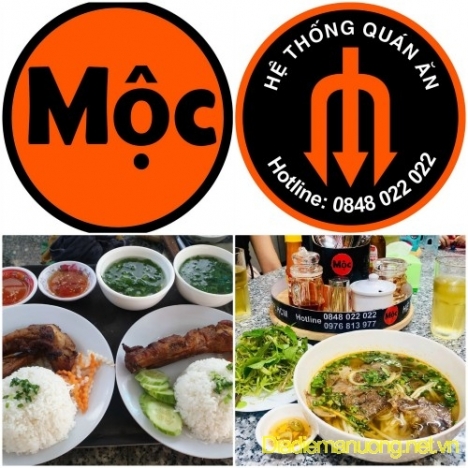 Hệ Thống Quán Ăn Mộc Phở, Bún Bò, Cơm