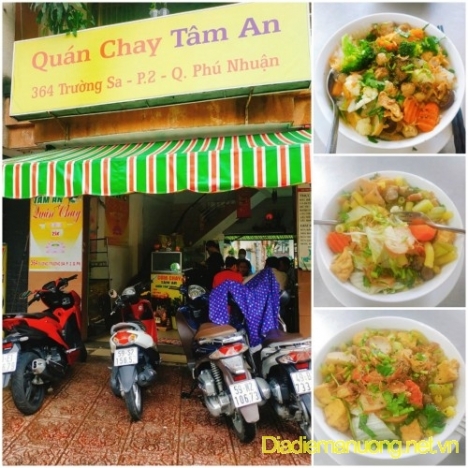 Quán Chay Tâm An Trường Sa Phú Nhuận