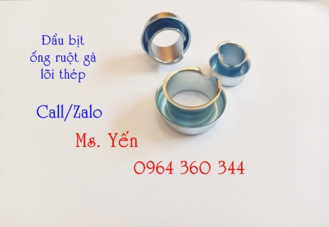 phụ kiện đầu chụp ống ruột gà chống xước nhập khẩu