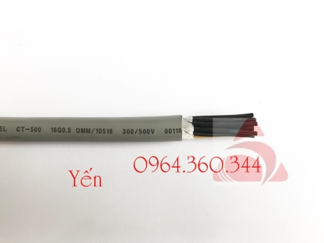 dây cáp điện có màn chắn chống nhiễu 12 core x 1.5mm Altek Kabel