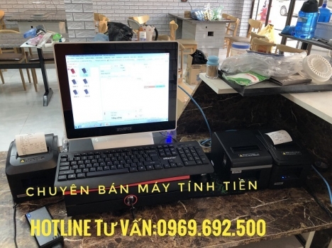 Máy tính tiền cho quán cafe ở Phú Quốc