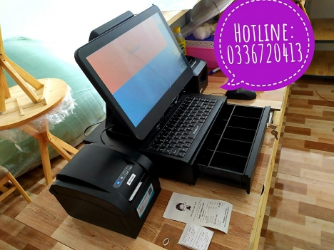 Nhận lắp đặt máy tính tiền cho quán trà sữa ở Nghệ An giá rẻ