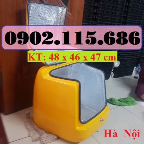 Thùng chở chất thải y tế nguy hại trên xe máy, thùng chở chất thải y tế lây nhiễm trên xe máy, thùng