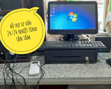 Combo phần mềm tính tiền cho tiệm Trà Đào ở hòa bình