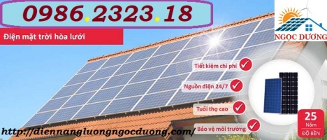 lắp đặt điện hòa lưới miền Bắc, báo giá combo điện năng lượng mặt trời hòa lưới,hệ thống điện năng l