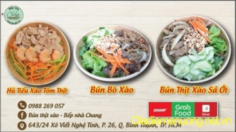 Bún Thịt Xào Ngon Bình Thạnh