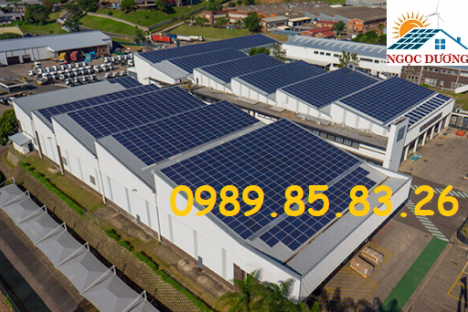 Lắp đặt hệ thống điện mặt trời hòa lưới 5KW, combo hệ thống điện mặt trời áp mái
