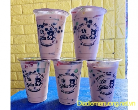 Trà Sữa - Flan - Trà Đào Út Gấu Quận 8