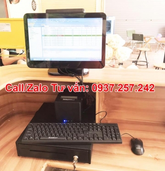 Lắp đặt máy tính tiền cho QUÁN ĂN tại Hà Nội, Bắc Ninh