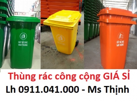 Thùng rác nhựa HDPE giá rẻ liên hệ ms Thịnh