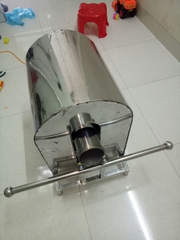 Máy rang gạo lứt, hạt mè, hạt kê, ngô, bắp...