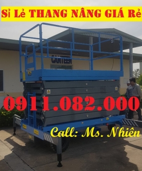 Chuyên phân phối thang nâng điện 10 mét giá rẻ tại khánh hoà-lh 0911082000
