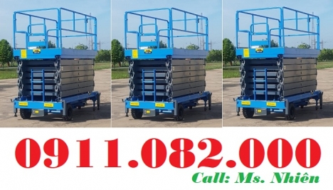 Chuyên phân phối thang nâng điện 10 mét giá rẻ tại khánh hoà-lh 0911082000