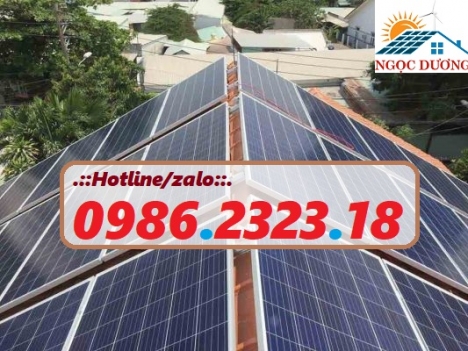 Hệ thống điện mặt trời hòa lưới 8.75kw 3 pha, lắp đặt hệ thống điện hòa lưới miền BẮc