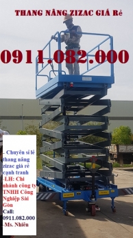 Chuyên phân phối thang nâng điện 10 mét giá rẻ tại khánh hoà-lh 0911082000