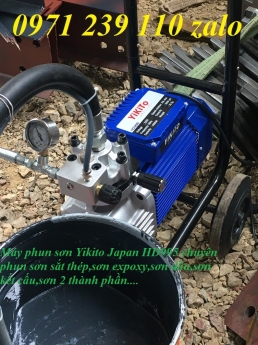 Máy phun sơn Yikito Japan HD995-máy chuyên sơn sắt tháp, sơn epoxy