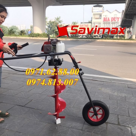 Khung máy khoan đất có giá đỡ đời mới SAVIMAX