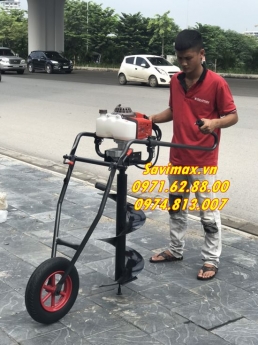 Khung máy khoan đất có giá đỡ đời mới SAVIMAX