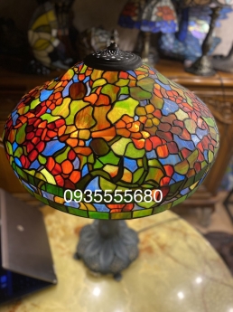 Giao lưu em đèn tiffany hoa tiết hoa đơn hàng thửa