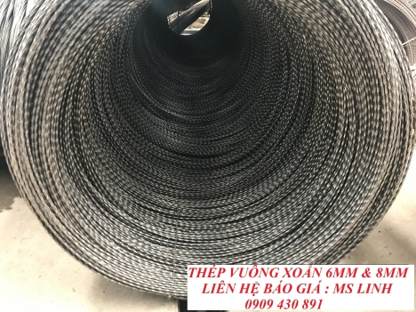 Thép vuông đặc 6mm - Công ty Nhật Thành